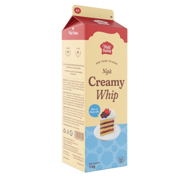Kem Trang Trí Bánh Creamywhip Ngà (1kg) - Image 2