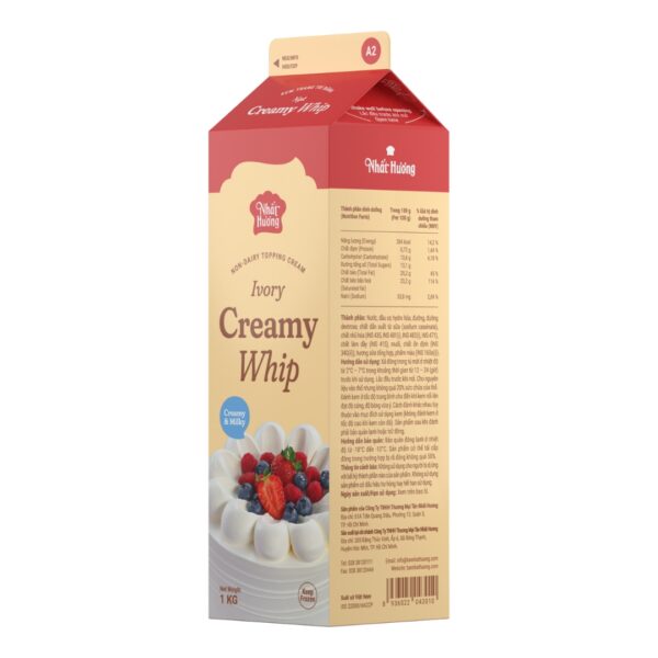 Creamywhip Non-Dairy Topping Cream (1kg) - Image 2