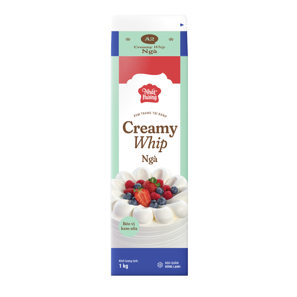Kem trang trí bánh Creamy Whip Ngà