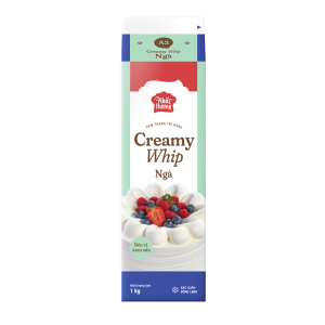 Kem trang trí bánh Creamy Whip Ngà