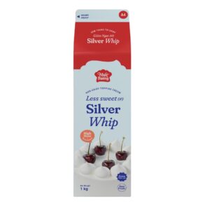 Kem Trang Trí Bánh Silver Whip Giảm Ngọt (1kg)