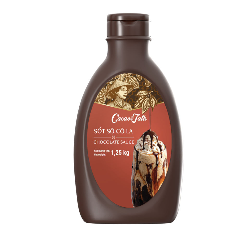 Sốt Sô Cô La Cacao Talk (1.25kg)