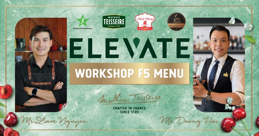 WORKSHOP PHA CHẾ “F5 MENU” TẠI HỒ CHÍ MINH