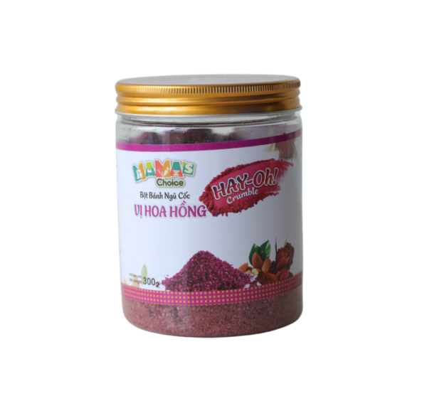 Bột Bánh Ngũ Cốc Vị Hoa Hồng Mama's Choice (300g)