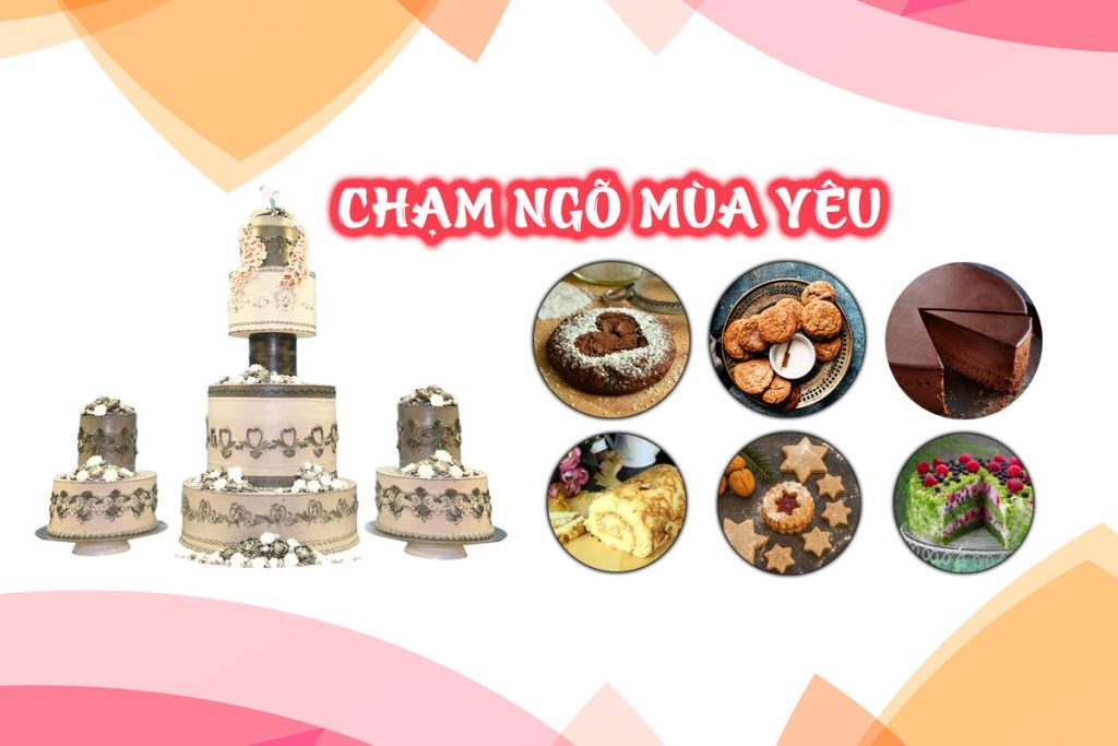 Thư mời hội thảo chủ đề bánh cưới "Chạm Ngõ Mùa Yêu"