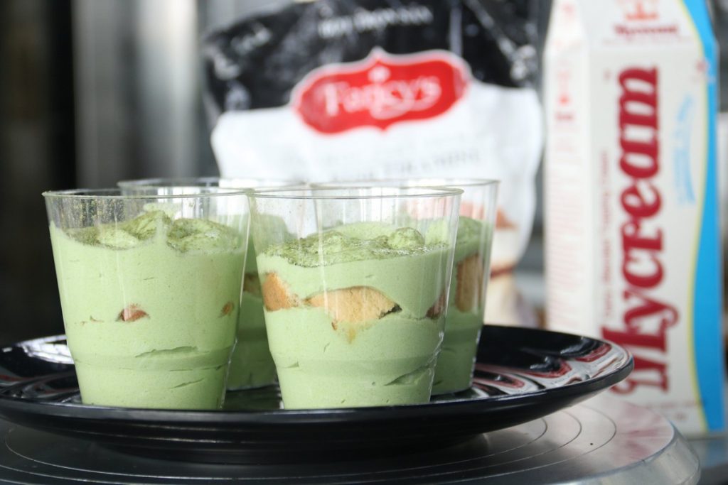 Hướng dẫn làm green tea tiramisu