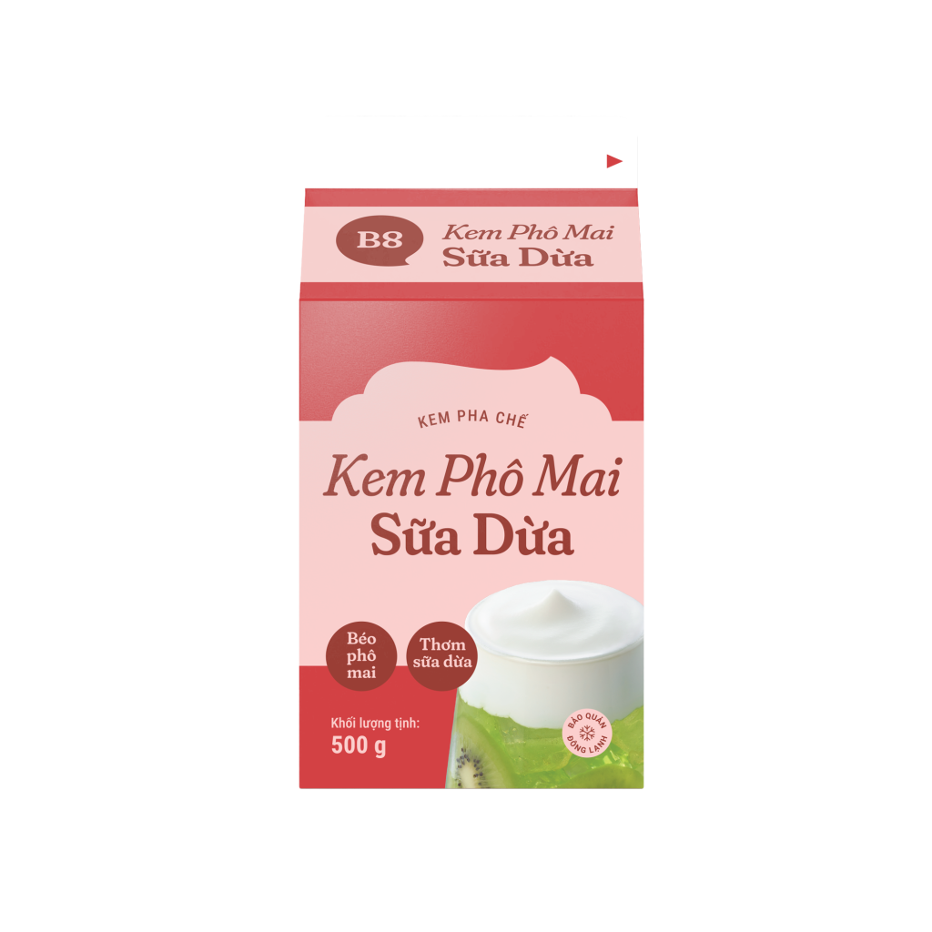 Kem Phô Mai Sữa Dừa
