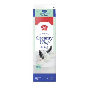 Kem trang trí bánh Creamy Whip Trắng
