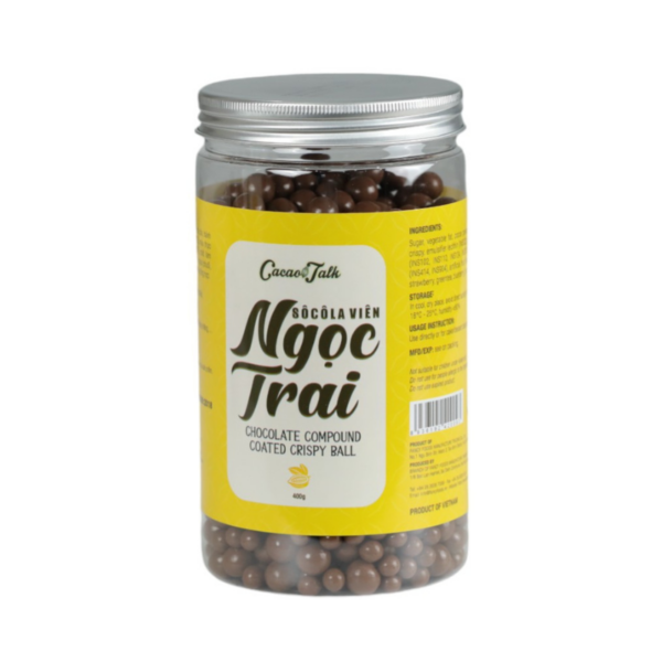 Sô Cô La Viên Ngọc Trai Toffee Caramel Cacao Talk (400g)