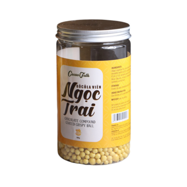 Sô Cô La Viên Ngọc Trai Màu Vàng- Hương Chuối Cacao Talk (400g)