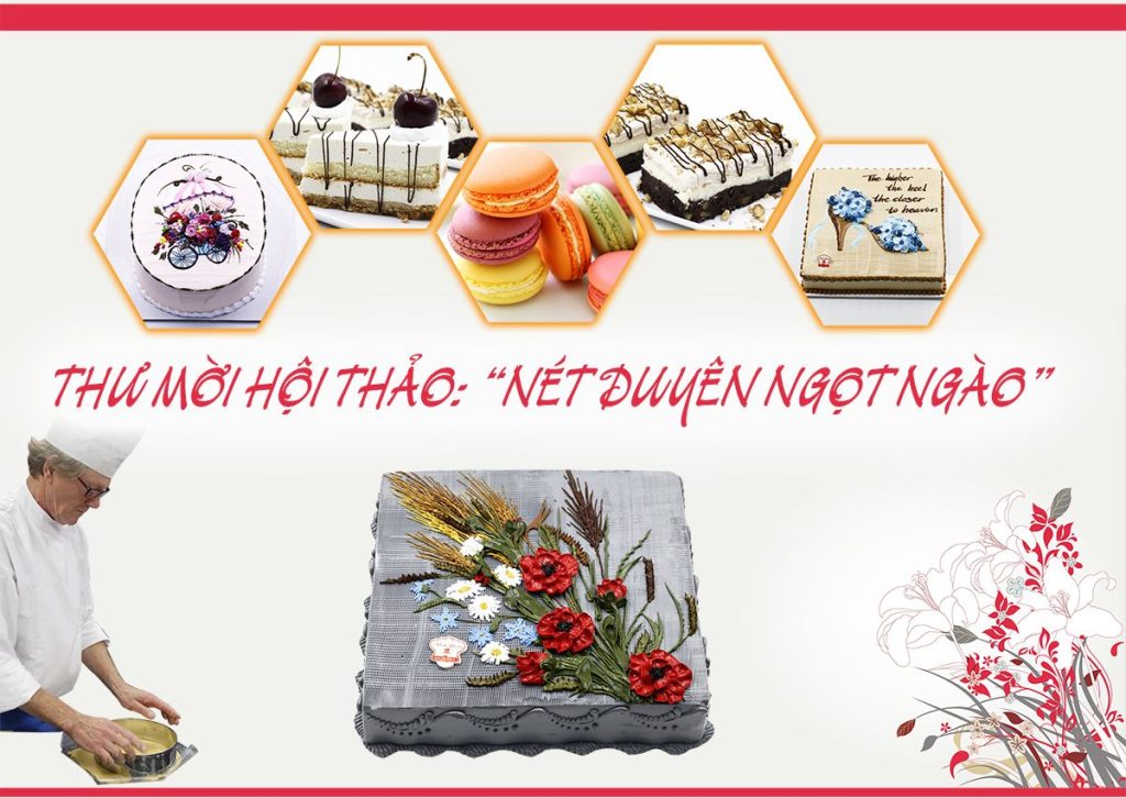 Hội thảo làm bánh: "NÉT DUYÊN NGỌT NGÀO”.