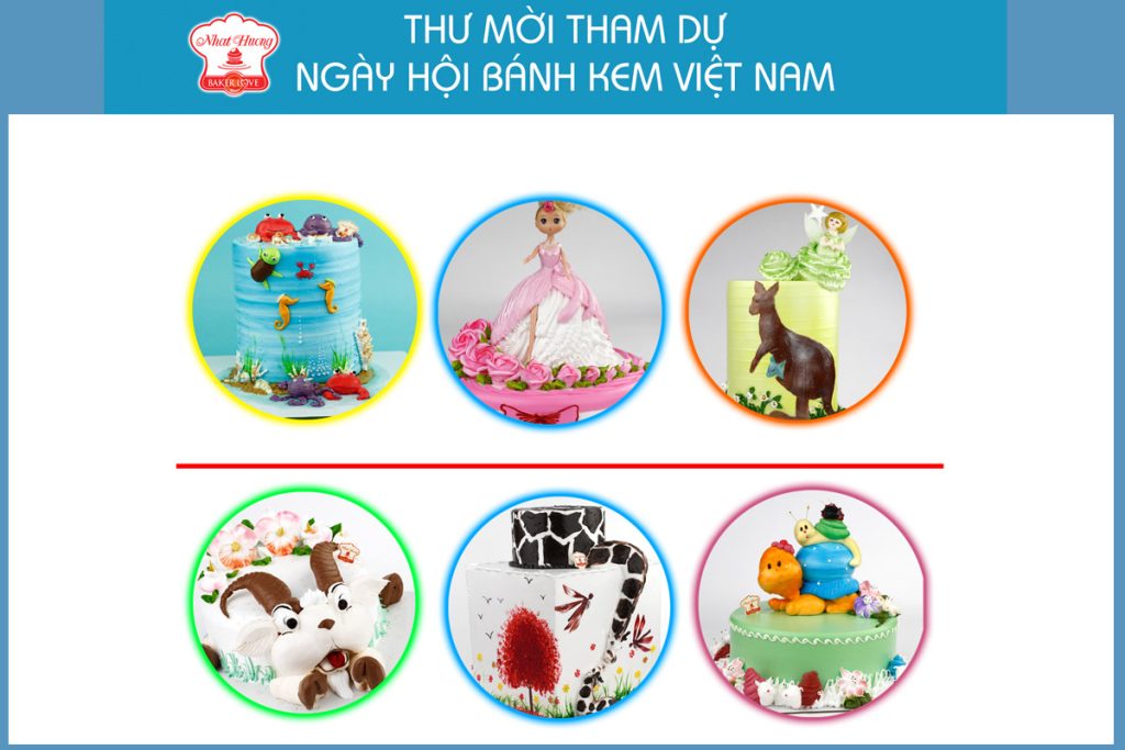 Thư Mời Tham Dự Ngày Hội Bánh Kem 2016