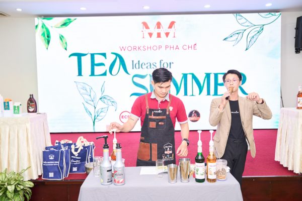 HÀNH TRÌNH TUYỆT ĐẸP CỦA WORKSHOP PHA CHẾ “TEA IDEAS FOR SUMMER”