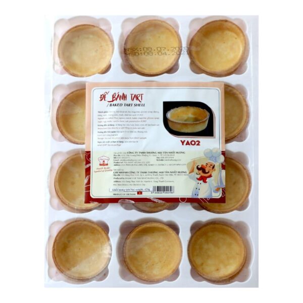 Nhat Huong Baked Tart Shell YA02 (420g)