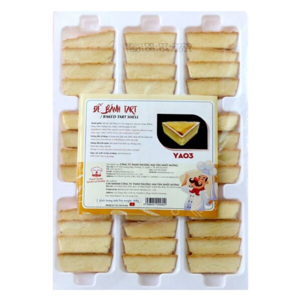 Nhat Huong Baked Tart Shell YA03 (468g)