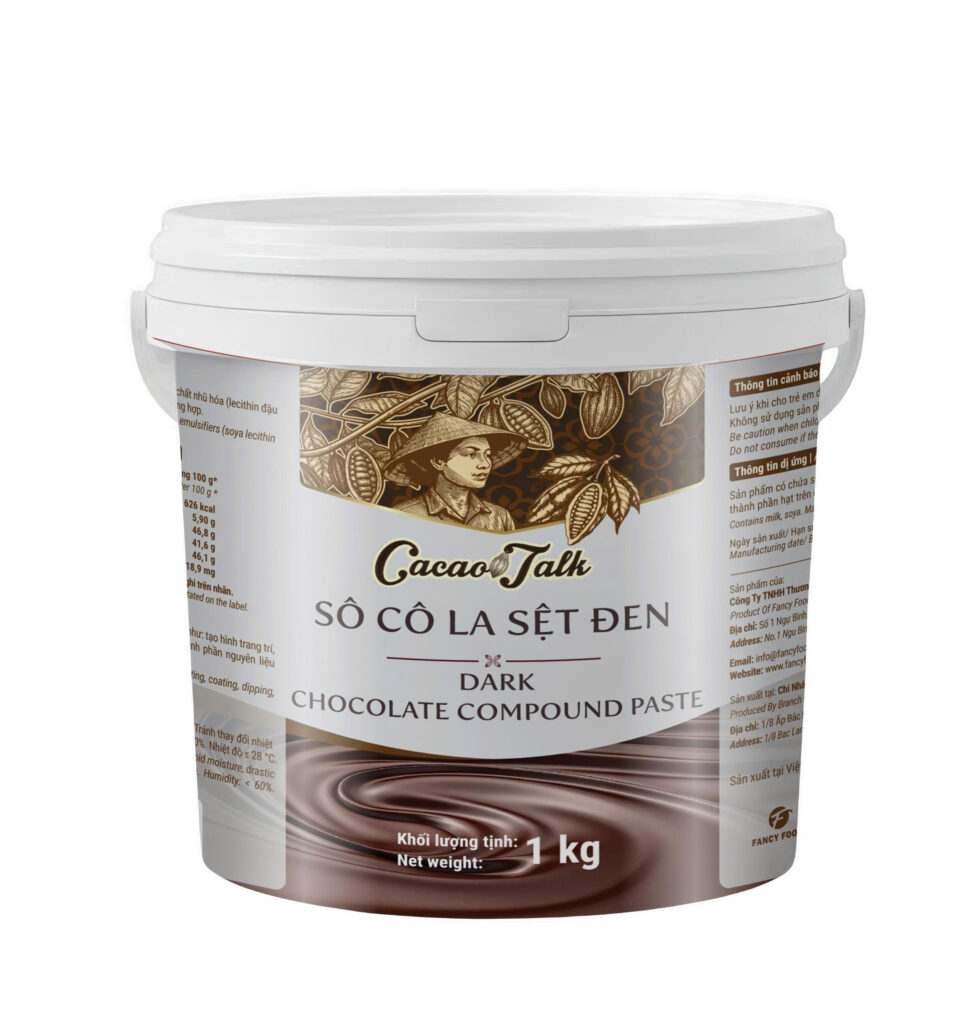 Sô Cô La Sệt Đen Cacao Talk (1kg)