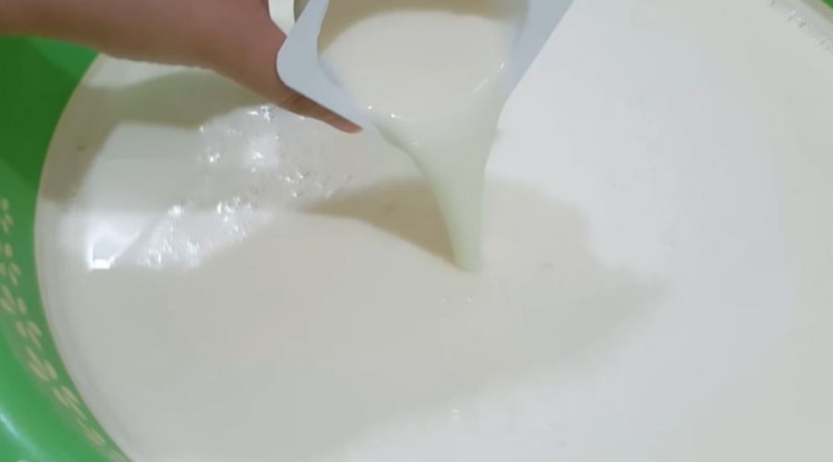 bột béo làm sữa chua
