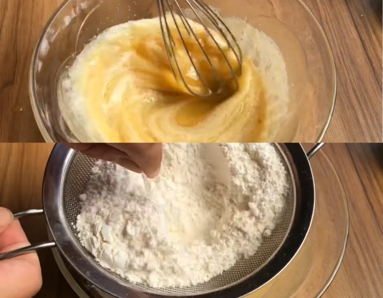 cách làm bánh bông lan từ bột mì