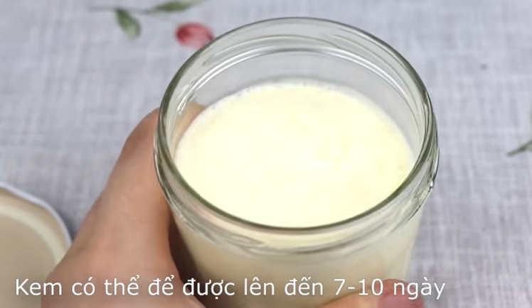 cách làm kem sữa béo