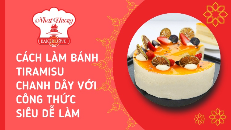 bánh Tiramisu chanh dây