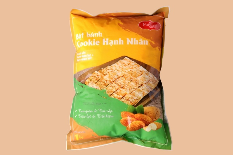 bánh cookie hạnh nhân