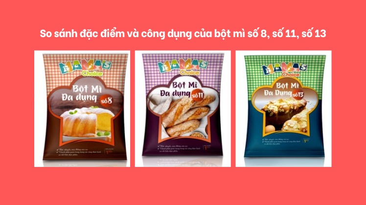 bột mì số 8 11 13