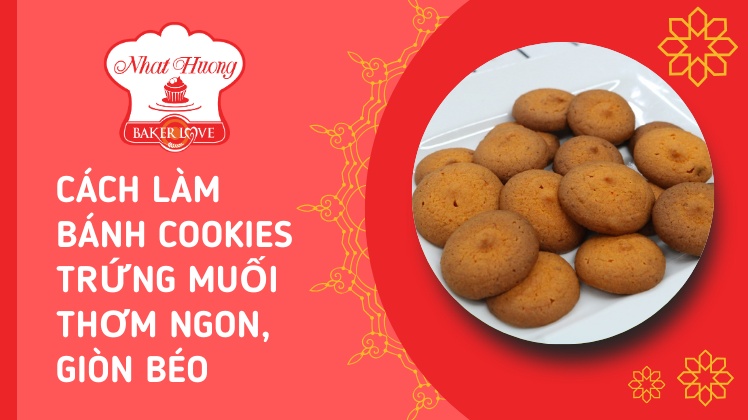 bánh cookies trứng muối