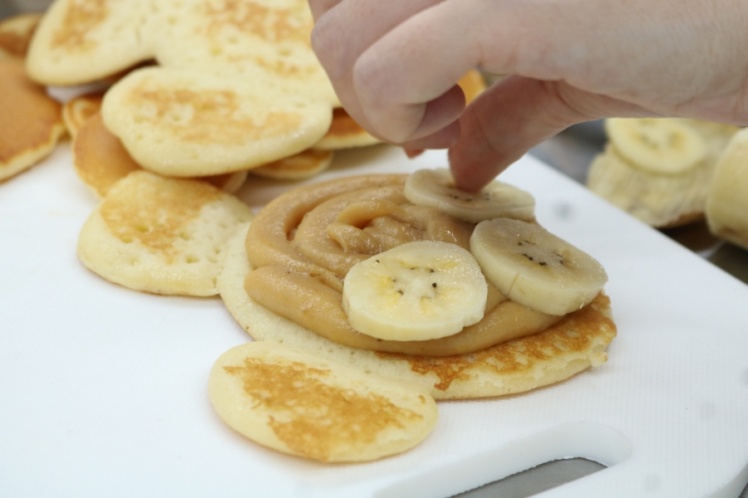 bánh pancake chuối