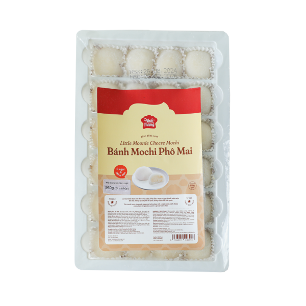 Bánh Mochi Phô Mai (960g – 24 cái)