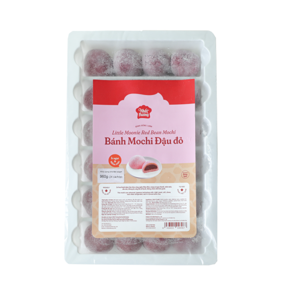 Bánh Mochi Đậu Đỏ (960g – 24 cái)