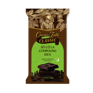 Sô Cô La Compound Đen Dạng Khối Cacao Talk (1kg)