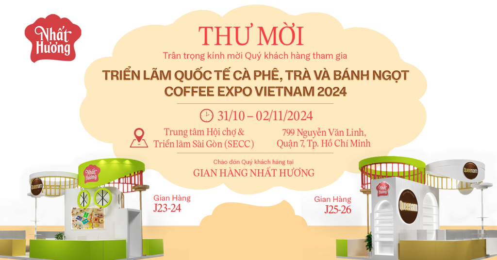 THƯ MỜI TRIỂN LÃM COFFEE EXPO VIETNAM 2024