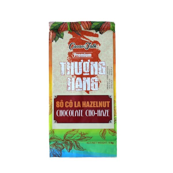 Sô Cô La Hazelnut Thượng Hạng Cacao Talk – Dạng Khối (1kg)