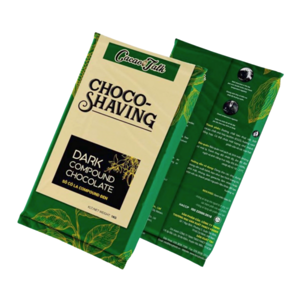 Choco Shaving Đen Cacao Talk (1kg)