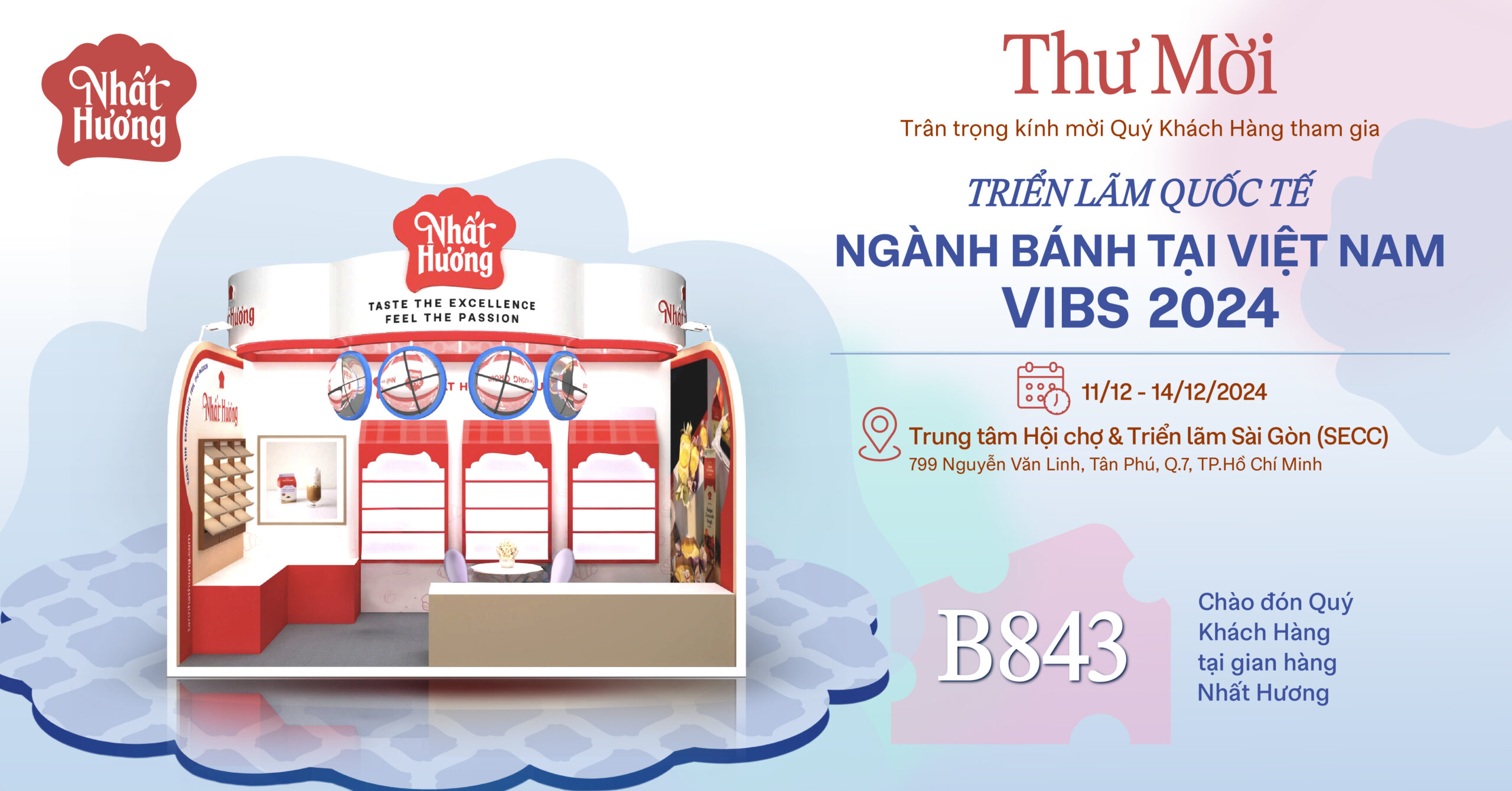 THƯ MỜI TRIỂN LÃM QUỐC TẾ NGÀNH BÁNH TẠI VIỆT NAM - VIBS 2024