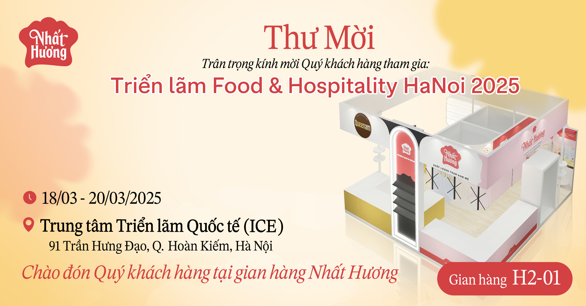 NHẤT HƯƠNG TẠI FOOD & HOSPITALITY HANOI 2025