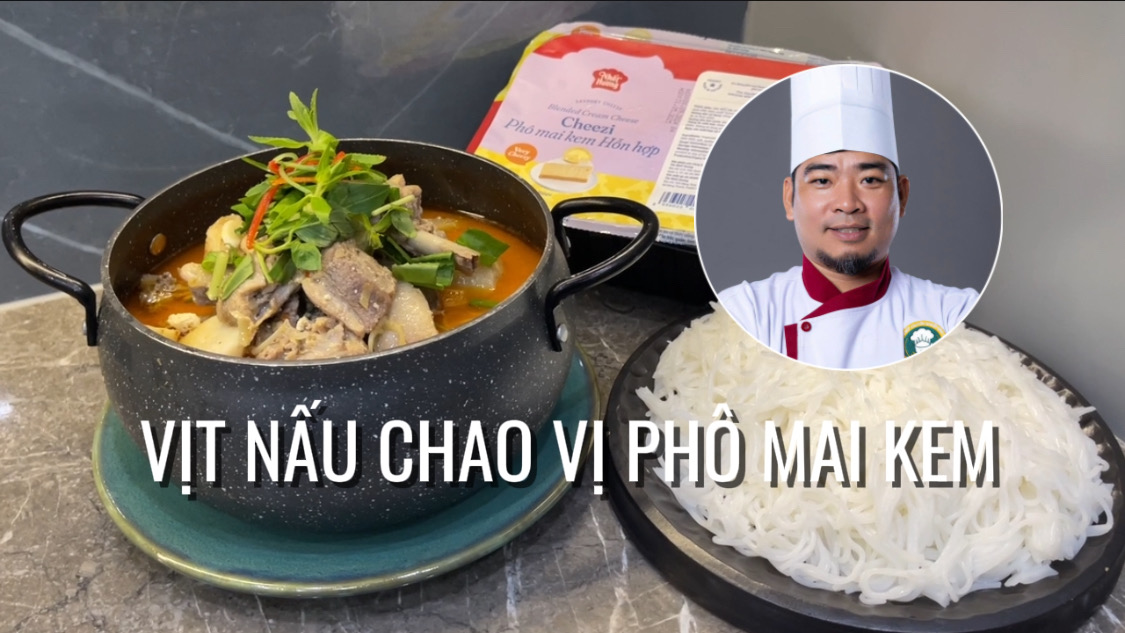 Vịt Nấu Chao Vị Phô Mai Kem