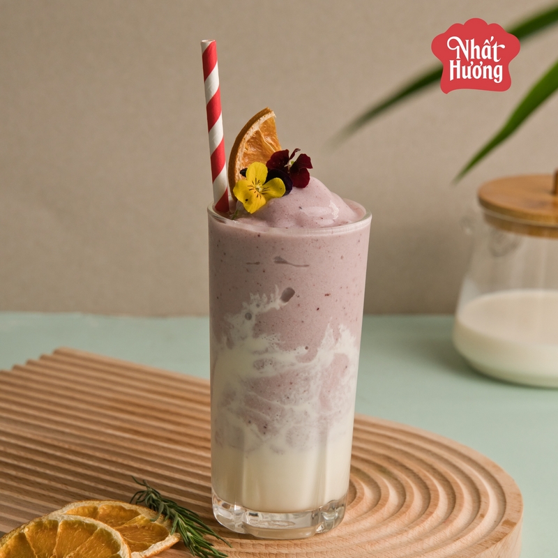 2 Blueberry Cheese - thức uống mát lành cho ngày hè