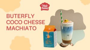 Butterfly Coco Cheese Macchiato