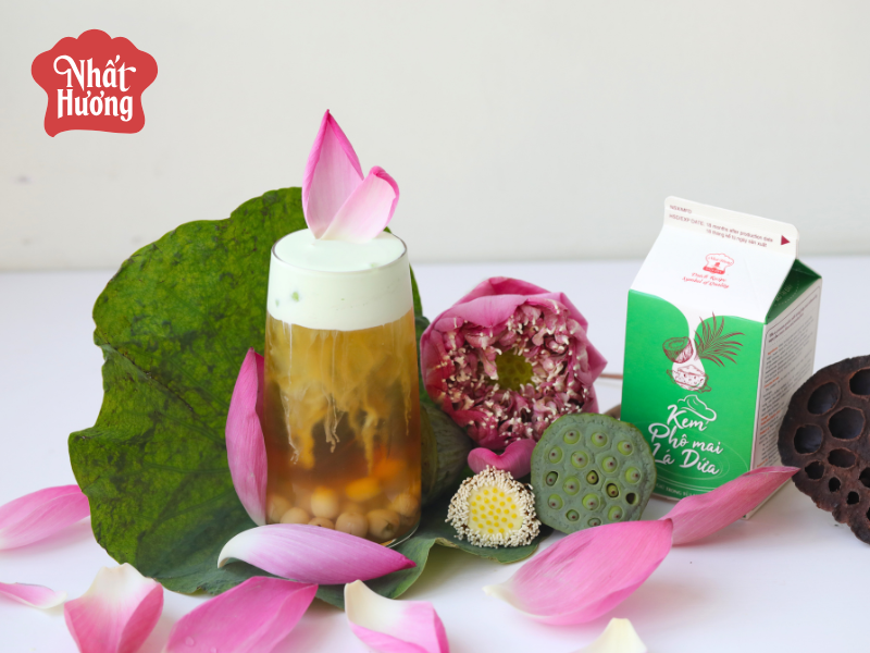 Trà Sen Lá Dứa 2 Trà Sen Lá Dứa