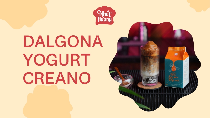 Dalgona Yogurt Creamo