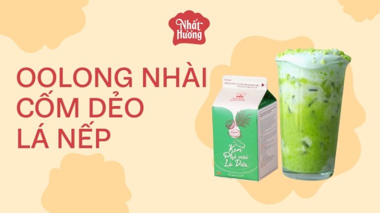 Oolong Nhài Cốm Dẻo Lá Nếp