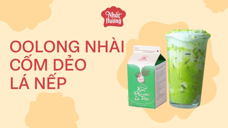Oolong Nhài Cốm Dẻo Lá Nếp