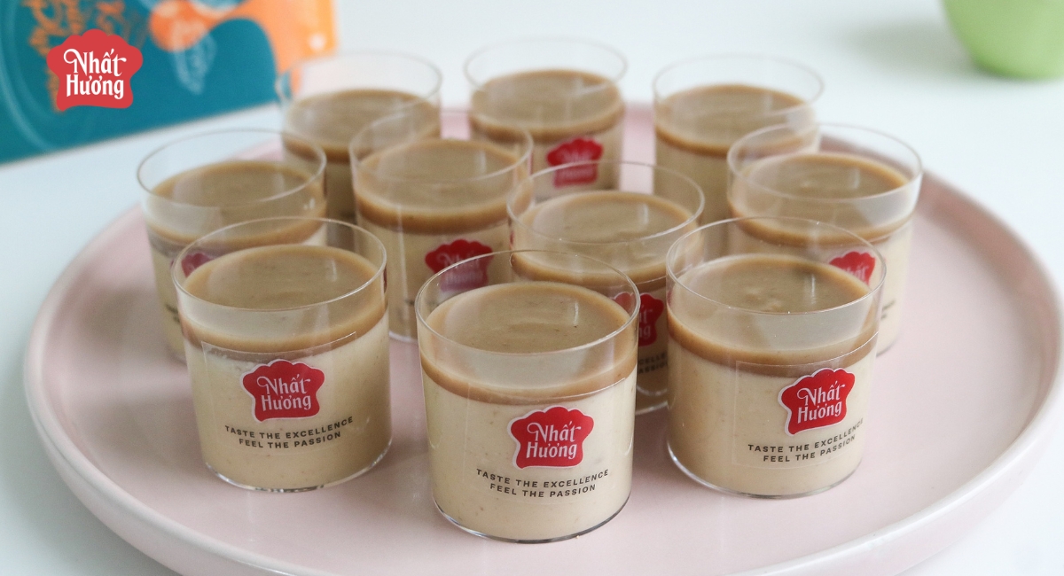 Panna Cotta Hạt Dẻ Phô Mai