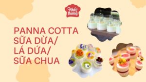 Panna Cotta 3 vị
