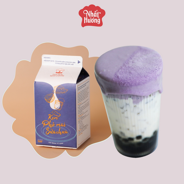Lạ miệng với Sữa Chua Khoai Môn Tím