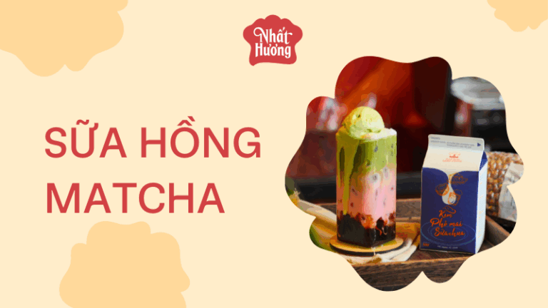 Sữa Hồng Matcha