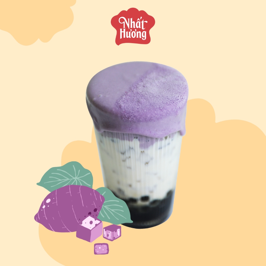 Taro Coco Cheese