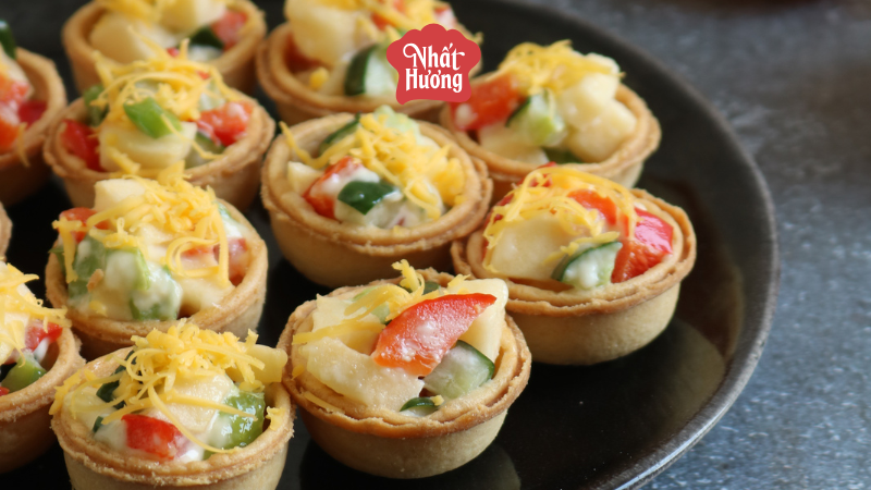 Tart Salad Bốn Mùa – Công thức món chay thanh đạm dễ làm tại nhà
