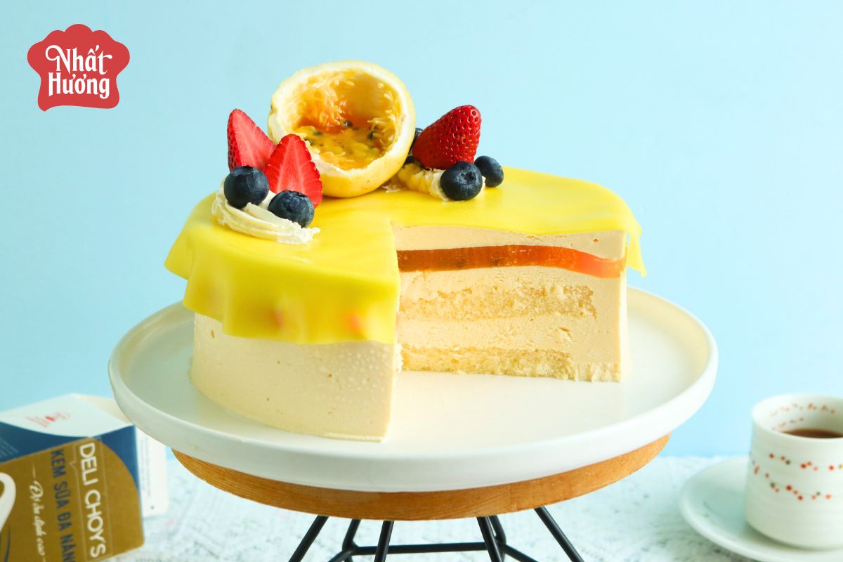 Đa dạng ứng dụng cùng bộ đôi Cheezi của Nhất Hương 11 Passion Fruit Jelly Mousse